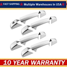 For 2007-2013 Chevy Silverado Gmc Sierra 1500 2500 3500 Chrome 4pcs Handle Cover For 2007-2013 Chevy Silverado Gmc Sierra 1500 2500 3500 Chrome 4pcs Handle Cover