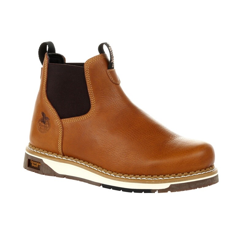 Georgia Boot Amp LT Wedge Chelsea Work Boot GB00346 | eBay