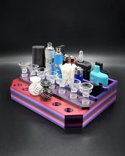 XL 14mm Bowl Holder | Glass Slide Stand | Slide Display Stand