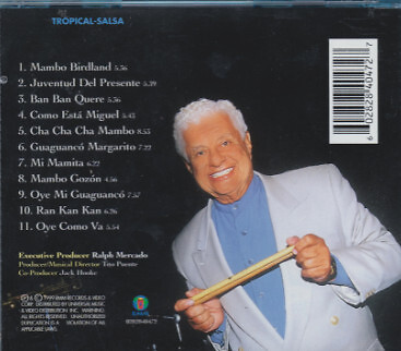 Tito Puente - Mambo Birdland - Used CD - Picture 3 of 4