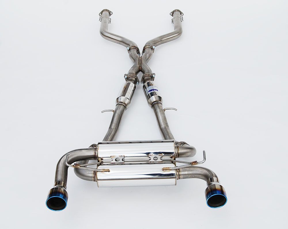 INVIDIA GEMINI Rolled Titanium Tip Catback Exhaust for Nissan Z