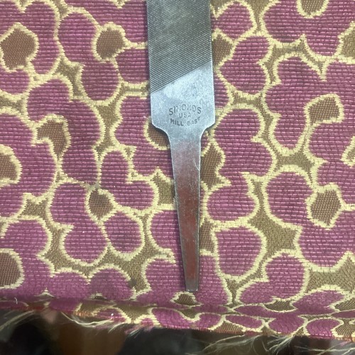 Vintage Simonds USA Bastard File Mill 10" Double Sided Flat - Picture 2 of 12