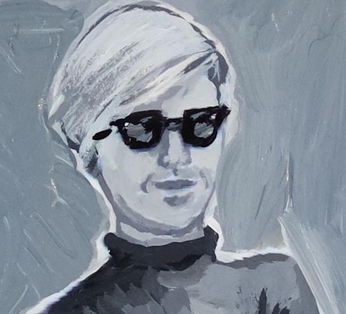 'Andy-Warhol-Lent-Bob-Dylan-a-Painting' artist showed with Finster-KATA BILLUPS - Picture 8 of 21