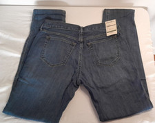 Eddie Bauer Womens Jeans Petite Boyfriend Relaxed Leg Flannel Lined Denim