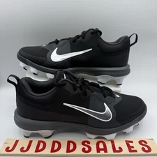 Nike Force Trout 9 Pro MCS Baseball Cleats Black Silver FZ0915-003 Men’s Sz 13