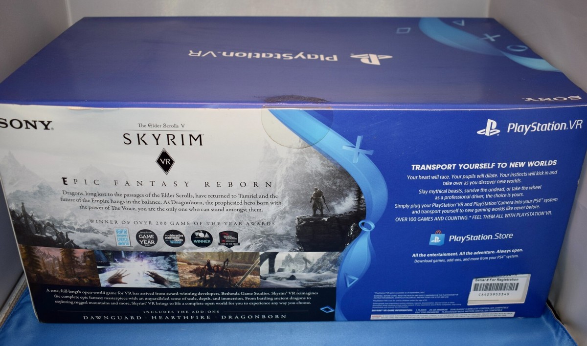 Sony PlayStation The Elder Scrolls V: Skyrim VR Headset