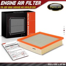 1x Engine Air Filter for Jeep Grand Cherokee WK2 Chrysler 300C LE LX 3.0L Diesel