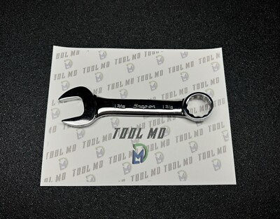 Snap-on Tools USA NEW 1-3/16" SAE SHORT Length Chrome 12PT Combo Wrench ...