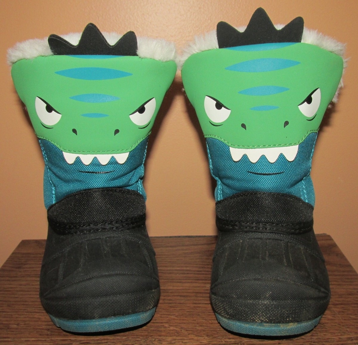 Cat Jack Boys Lennox Teal Green Thermolite EcoMade Winter Boots