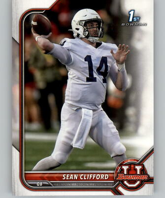 2021-22 Bowman University Football Base Card #1-100 YOU/U PICK Complete Your Set