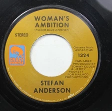 Hear! Funk 45 Stefan Anderson - Womans Ambition / Youre In Love Child On Crazy H