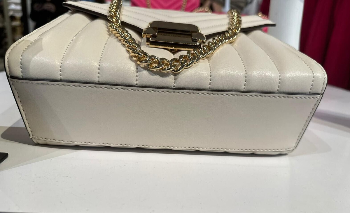 Michael Kors Whitney Medium Flap Chain Shoulder Bag+Trifold Michael Kors Whitney Medium Flap Chain Shoulder Bag+Trifold