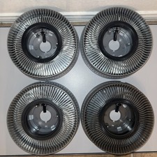 Lot of 4 Vintage Eastman Kodak 80-Slide Projector Carousel Trays W/Locking Rings