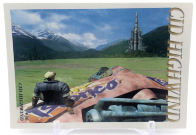 Cid Highwind #36 Final Fantasy VII 7 Carddass Masters Card BANDAI