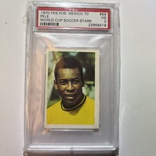 Pele #59 - FKS 1970 World Cup Mexico PSA 3 Pop 3 RARE