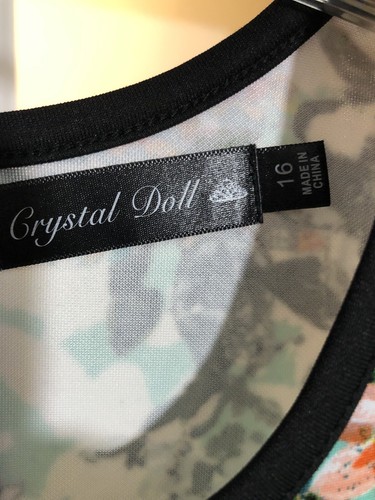 Crystall Doll Dress Keyhole Back - Picture 3 of 4