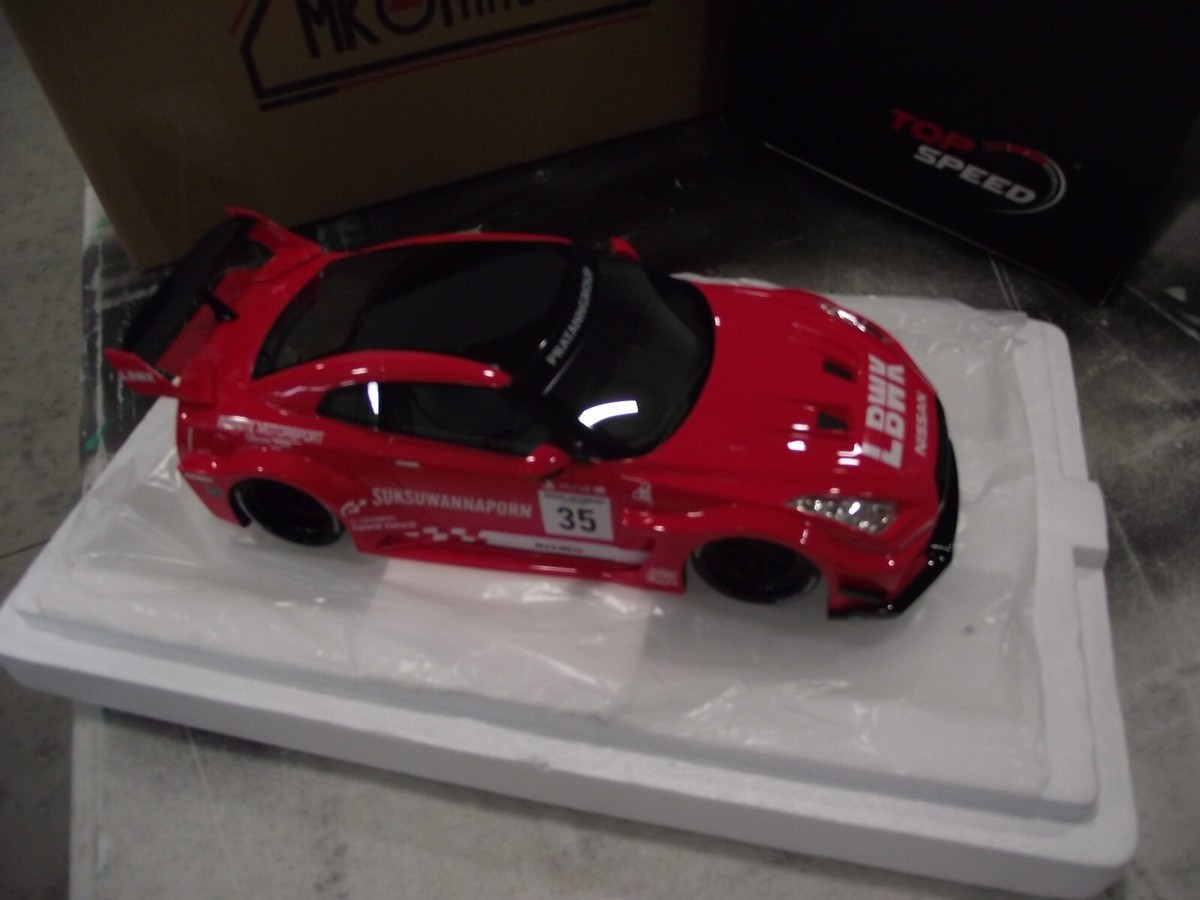 TOP SPEED 1/18 LB-Silhouette WORKS GT … 1:18 TopSpeed LB Silhouette Works GT Nissan 35GT-RR