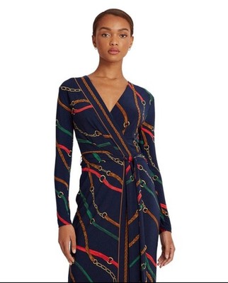 ralph lauren jersey surplice dress Ruched Jersey Surplice Dress