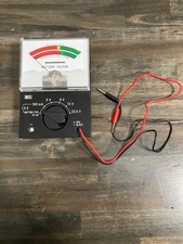 VTG Micronta Battery Tester Cat. No. 22-030 Tested w/Paperwork and Manual