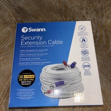 Swann Security BNC Extension Cable 200ft/60m - White - SWPRO-60ULCBL-US