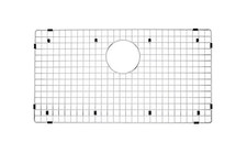 BLANCO 221206 Stainless Steel Sink Grid for PRECIS Super Single Kitchen Sink