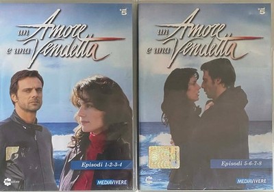 UN AMORE E UNA VENDETTA RARO SET 4 DVD Serie TV Alessandro Preziosi Anna Valle