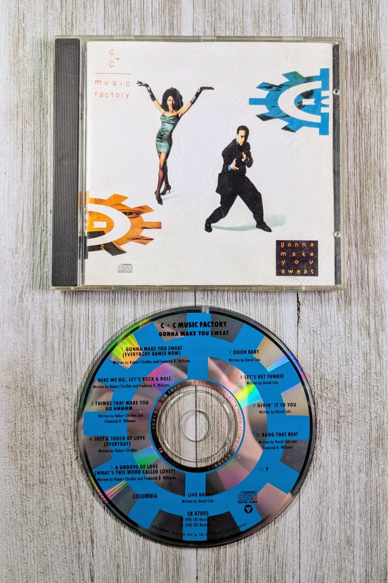 Gonna Make You Sweat by C+C Music Factory CD December 1990