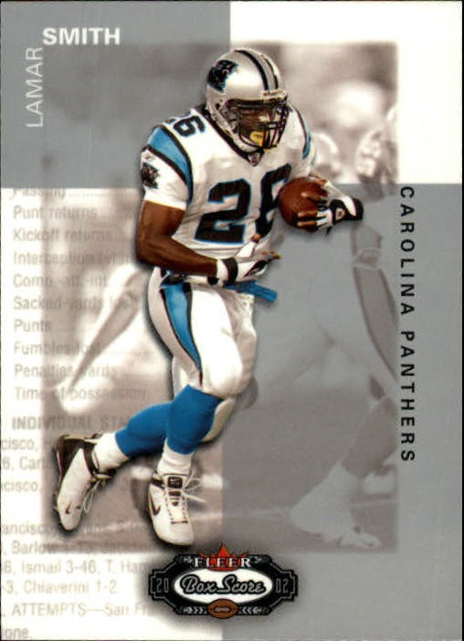 2002 Fleer Box Score #72 Lamar Smith - FB