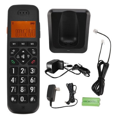Cordless Phone Big Button Handset Cordless Phone Caller ID Call Waiting Call Hot