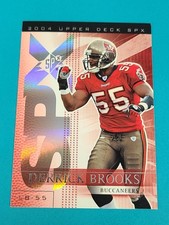 2004 SPx #93 Derrick Brooks Tampa Bay Buccaneers FOOTBALL Card 5C