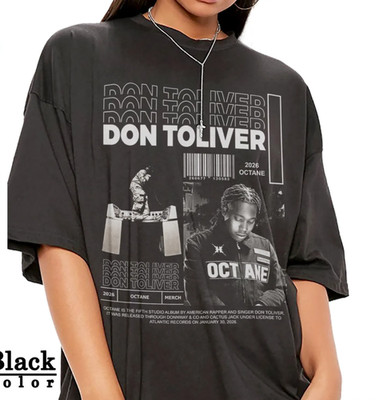 Don Toliver Octane Graphic Tee, Retro Hip Hop Streetwear