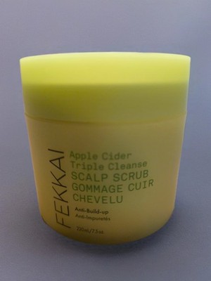 Fekkai Apple Cider Detox Scalp Scrub, Anti- Build Up 220 ml / 7.5 oz New