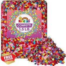 Mexican Confetti Party Tissue Round Multicolor 1.5 LBs Bulk