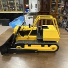 T-9 Tonka Mighty Dozer Yellow Pressed Steel - Restored