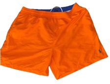 MENS POLO RALPH LAUREN traveler swim trunks XX-large orange Excellent Condition