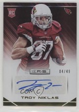 2014 Panini Rookies & Stars 4/49 Troy Niklas #196 Auto 2r8