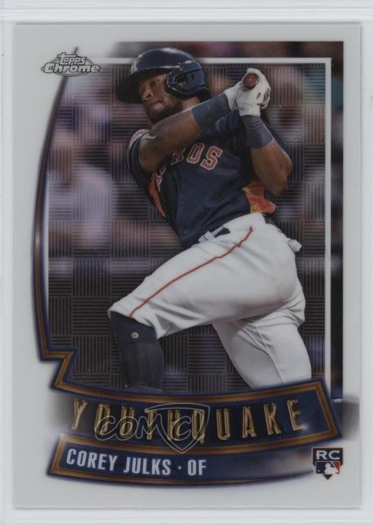 Corey Julks #YQ-56 2023 Topps Chrome Update Baseball Youthquake