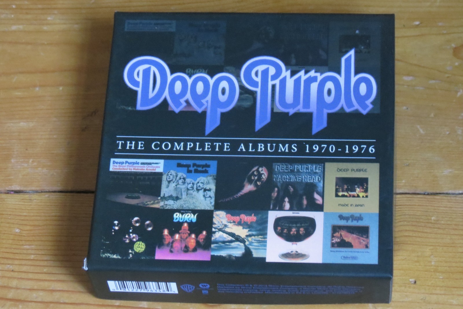 10 CD - DEEP PURPLE - Complete Albums 1970-76 - In Rock/Fireball/Burn/Japan/Head