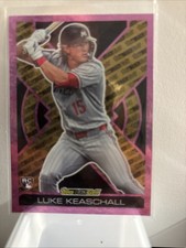 2025 Topps Update Series Luke Keaschall Black Gold Pink Parallel #BG-12 (RC) SP