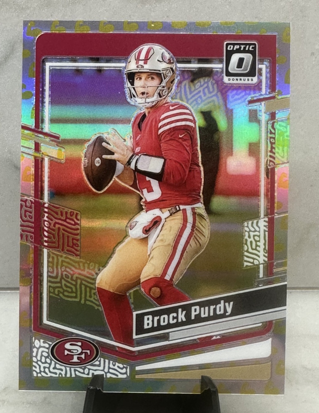 2023 Optic, BROCK PURDY /149 #168  Sliver Prizm Flex - SAN FRANCISCO 49'ERS