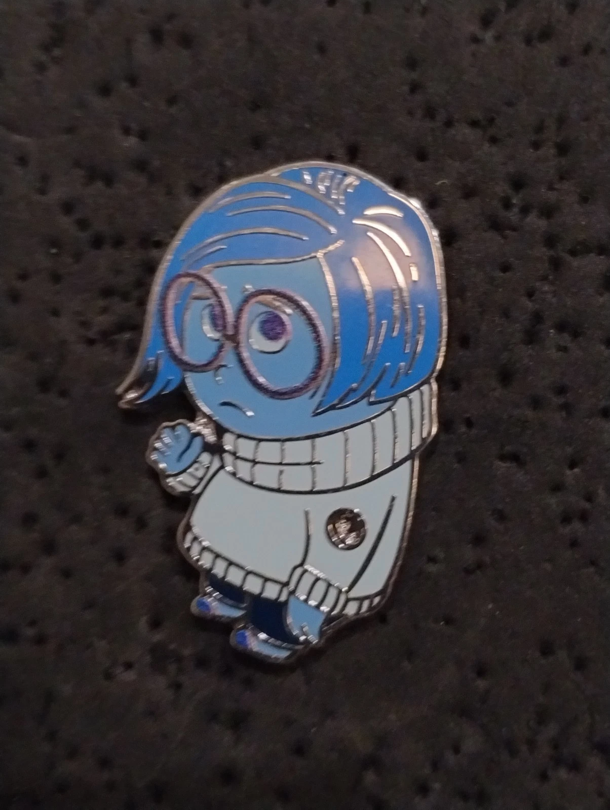 2025 Disney Hidden Mickey Blue Color Story Insdie Out Sadness Trading Pin