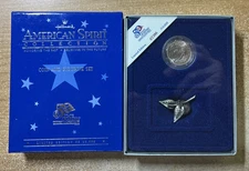 Hallmark American Spirit Collection Coin and Figurine Set Limited Georgia