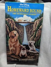 Disney Homeward Bound The Incredible Journey VHS 1993 sleeve Ameche Fox Fields