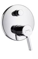 Hansgrohe Wannenmischer Unterputz Metris S Fertigset Chrom