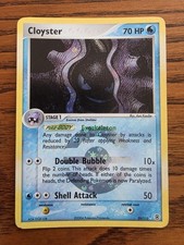 Holograma inverso Cloyster - Pokémon EX 2004 rojo fuego y verde hoja 20/112 - casi como nuevo