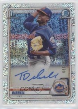 2020 Bowman Chrome Prospects Speckle Refractor 228/299 Tony Dibrell Auto 0vx0