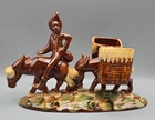 ​Vintage Royal Haeger Old Miner Donkey Planter Mold 479 Western Burro Kitsch USA
