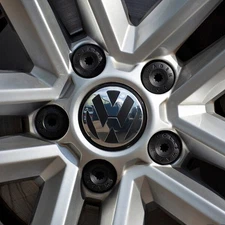 OEM SetOf5 Volkswagen 2008-2024 Wheel Nut Bolt Cover Caps 1K0601173 | 3C0601173