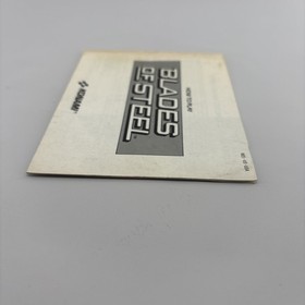 Blades of Steel  Manual | Nintendo NES | Blades of Steel Instruction Booklet