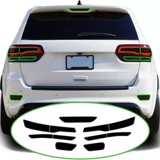 For 2014-2021 Jeep Grand Cherokee Tail Reflector Lights Overlay Tint Cover